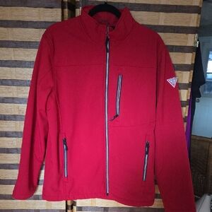 NWOT! Guess Men's Vibrant Red Performance Jacket